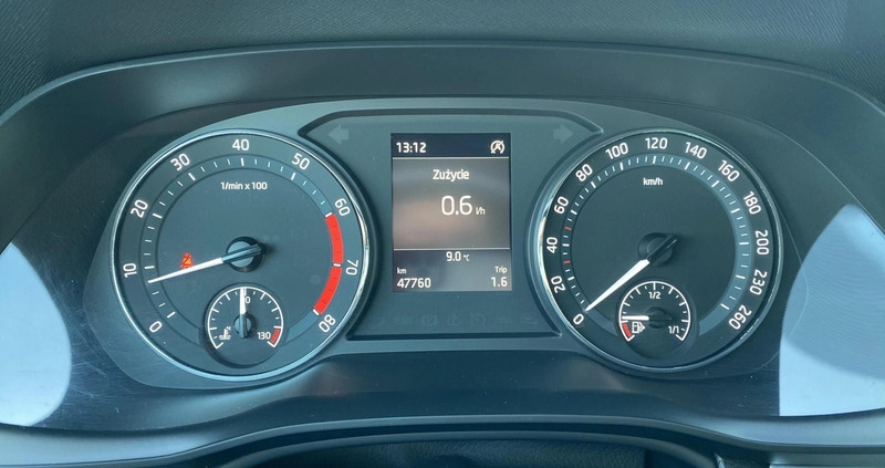 Skoda Octavia cena 95900 przebieg: 47758, rok produkcji 2020 z Tuszyn małe 232